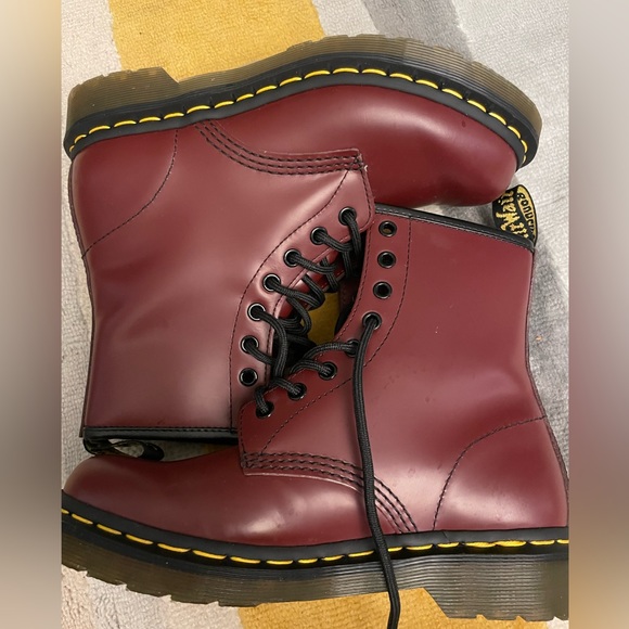 Cherry Red Dr.Martens - Picture 1 of 4